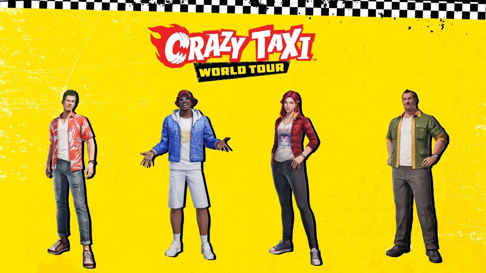 crazy-taxi-world-tour-personajes-multijugador Personajes de Crazy Taxi World Tour que regresan en el modo multijugador