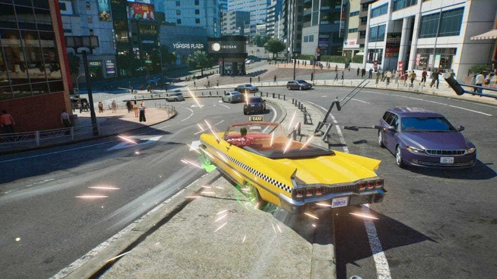Crazy Taxi: World Tour: todos los mapas confirmados hasta ahora, fecha de lanzamiento y plataformas oficiales 2 Persecución en el tráiler de Japón de Crazy Taxi World Tour