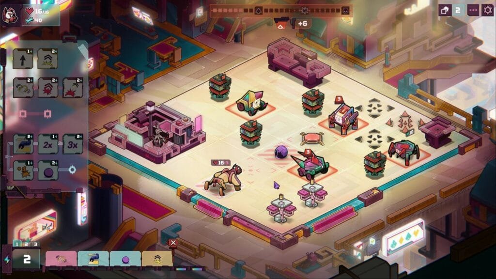 Dog in the Machine llega a Steam: fecha de lanzamiento, precio oficial, mecánicas y todo sobre este roguelite táctico de perros robot 2 Combate por turnos de Dog in the Machine contra robots en la mecha-ciudad