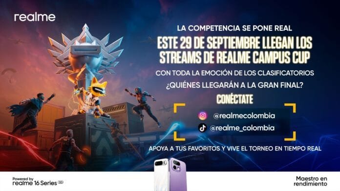 Dónde ver la realme Campus Cup de Free Fire: streams en Instagram y TikTok desde el 29 de septiembre
