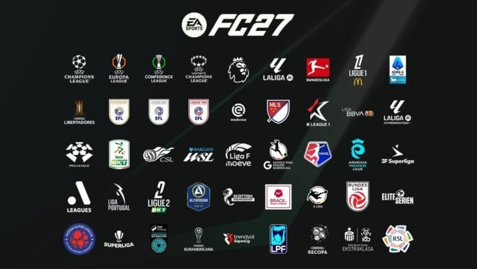 EA Sports FC 27 anuncia nuevas ligas, socios y estadios para 2026