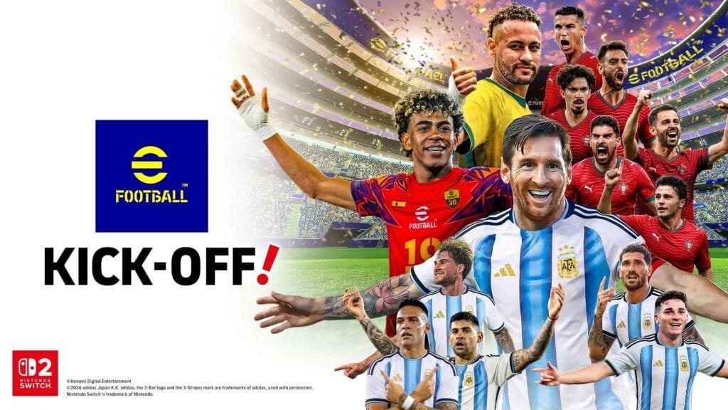 eFootball Kick-Off, primer juego de fútbol para Nintendo Switch 2