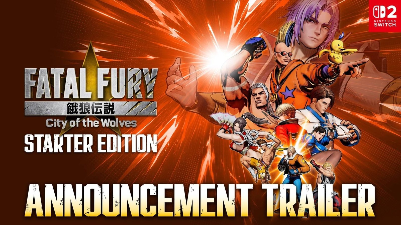 fatal-fury-city-wolves-switch-2-anuncio FATAL FURY City of the Wolves Starter Edition anuncio Nintendo Switch 2