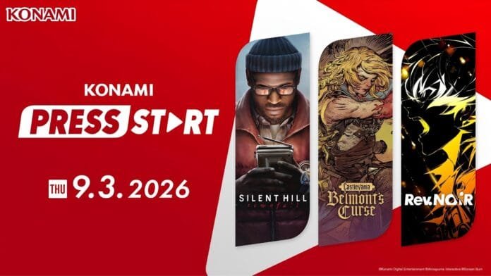 konami-press-start-anuncios-2026 KONAMI PRESS START 2026 todos los anuncios del evento