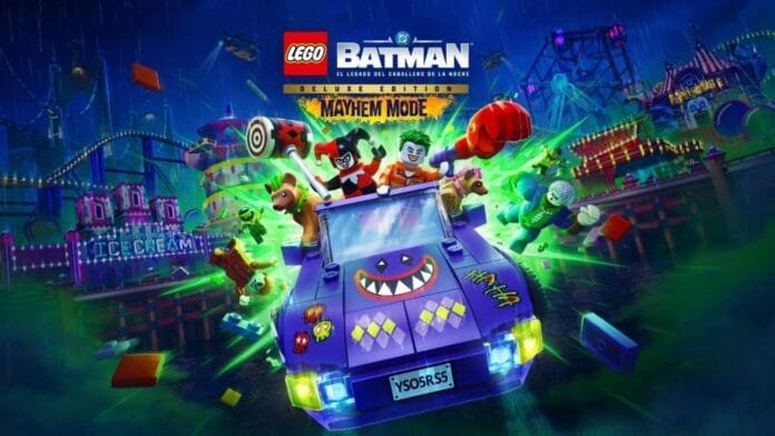 lego-batman-dlc-coleccion-caotica-edicion-deluxe Key art de la Colección Caótica en la Edición Deluxe de LEGO Batman