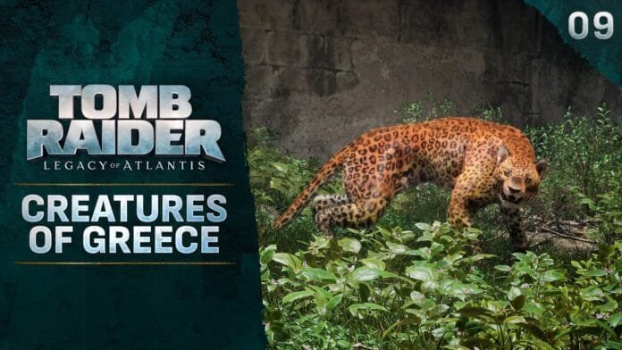 leopardo-cocodrilo-grecia-tomb-raider-legacy-atlantis Leopardo y cocodrilo, las nuevas criaturas de Grecia en Tomb Raider: Legacy of Atlantis