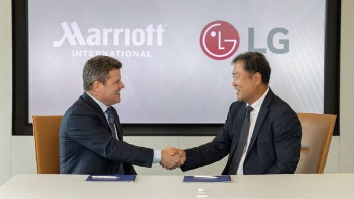LG y Marriott firman alianza para hoteles inteligentes en Bethesda