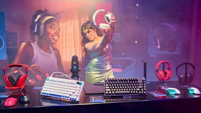 Logitech G PLAY 2026 en Bogotá con la nueva línea de audífonos, teclados y micrófono Yeti