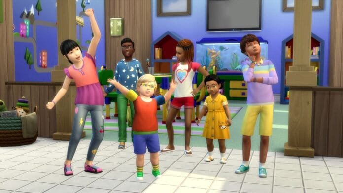 Los Sims 4 actualización gratis niños e infantes 2026