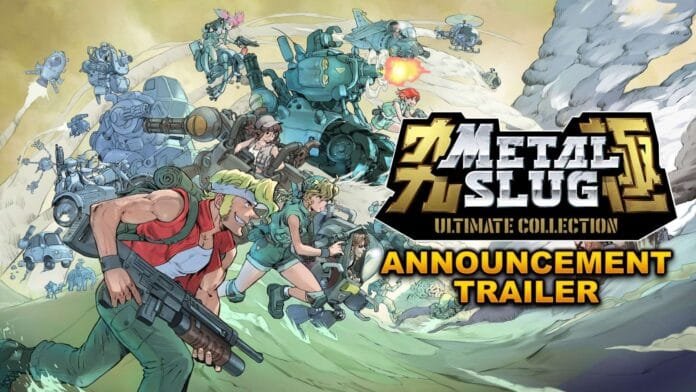 metal-slug-ultimate-collection-anuncio-trailer Arte oficial del anuncio de Metal Slug Ultimate Collection para 2027