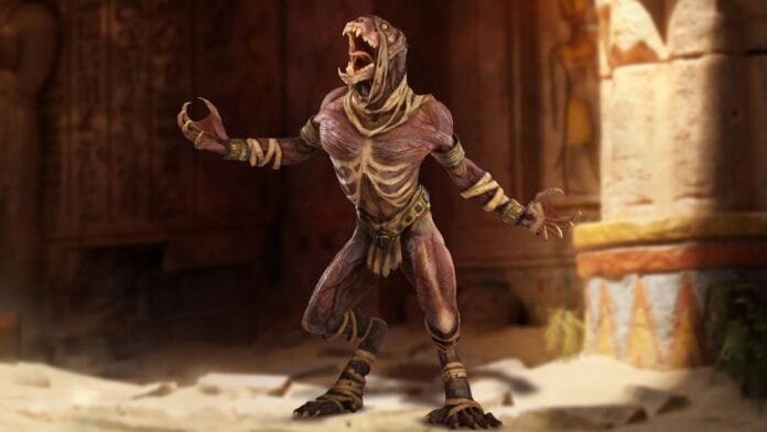 momia-gato-tomb-raider-legacy-of-atlantis Momia Gato de Tomb Raider: Legacy of Atlantis, el enemigo sobrenatural de Egipto