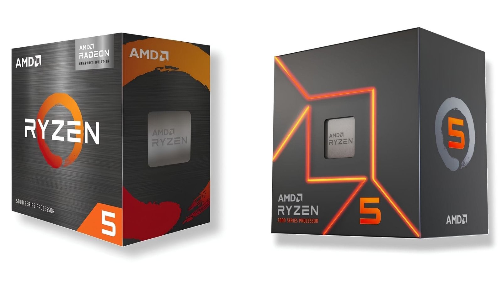 ryzen-5-5500f-vs-ryzen-5-7500-comparativa Cajas del AMD Ryzen 5 5500F y el AMD Ryzen 5 7500 lado a lado