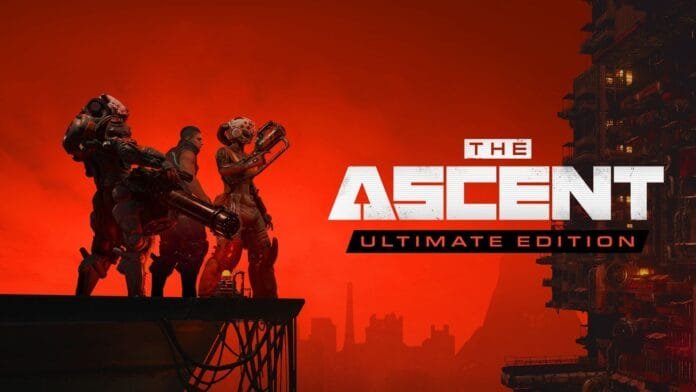 Arte oficial de The Ascent Ultimate Edition para Nintendo Switch 2