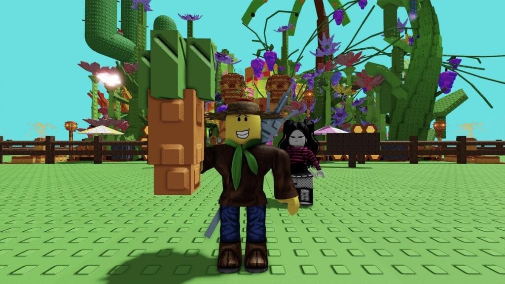 ¿Cómo completar The Hunt: Roblox 20? Guía de misiones, hora Colombia, Year Infinity y recompensas UGC del evento 1 Jugadores completando una misión en The Hunt: Roblox 20