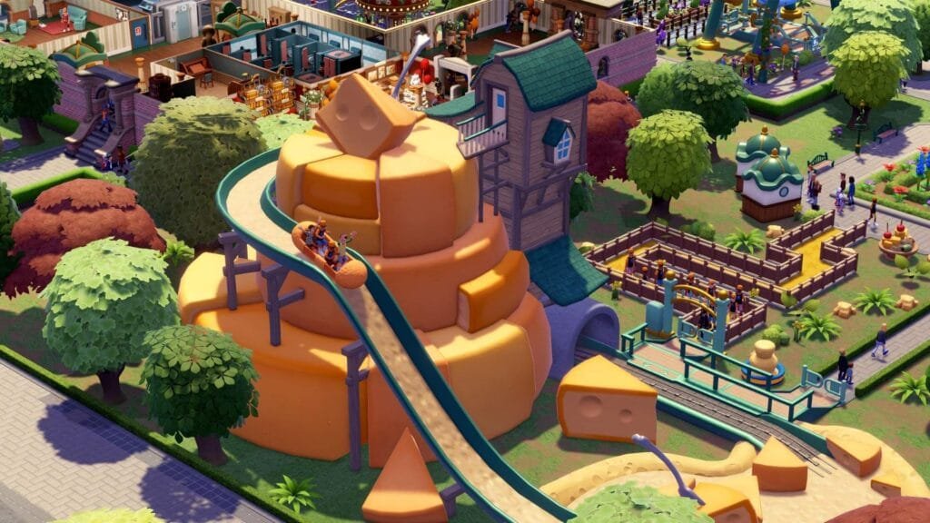 Two Point Museum estrena el DLC Atracciones y Reliquias: fecha de lanzamiento, precio y todo lo que incluye el nuevo parque de diversiones 1 Atracción temática en Riquettilandia, la nueva ubicación del DLC de Two Point Museum