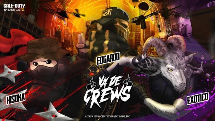 va-de-crews-cod-mobile-2026 Va de Crews Call of Duty Mobile con EdgardoGrr, Hisoka9210 y Exótico
