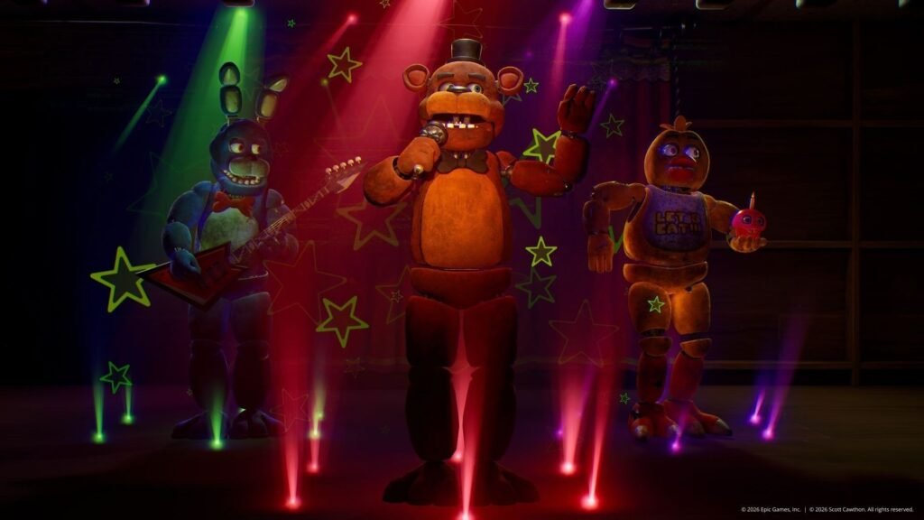 Fortnitemares 2026: calendario de skins, FNAF, Freddy Krueger y cómo conseguir Jack-A-Nape gratis 3 animatronicos fnaf fortnite como poseerlos