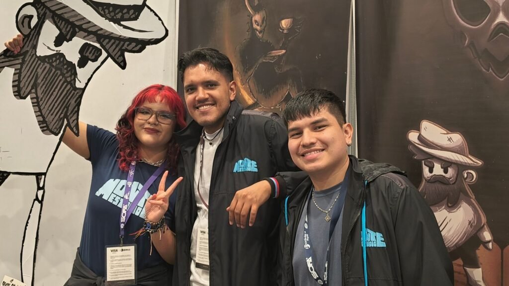 Equipo de Monte Estudio, creadores del juego colombiano Berracos Espantos, en el BETA TEST FEST de SOFA 2026