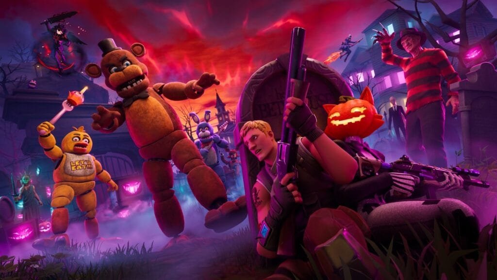 Fortnitemares 2026: calendario de skins, FNAF, Freddy Krueger y cómo conseguir Jack-A-Nape gratis 1 Calendario de Fortnitemares 2026: colaboraciones y skins de octubre en Fortnite