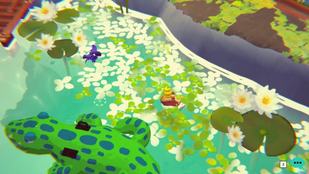 Capy Castaway ya está en español latinoamericano: cómo activar el idioma en Steam, qué se traduce y cuánto cuesta 1 Gameplay de Capy Castaway en Steam con la capibara y el cuervo Corvi explorando la isla