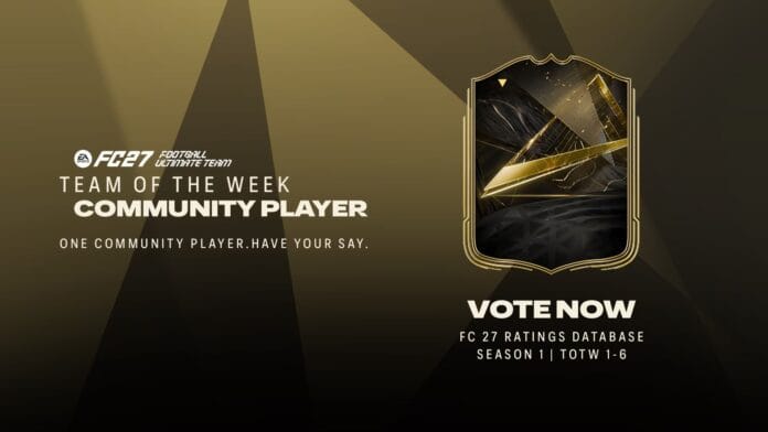 como-votar-totw-fc-27 Cómo votar en el TOTW de FC 27: bloque Futbolista de la comunidad en la página de calificaciones de EA