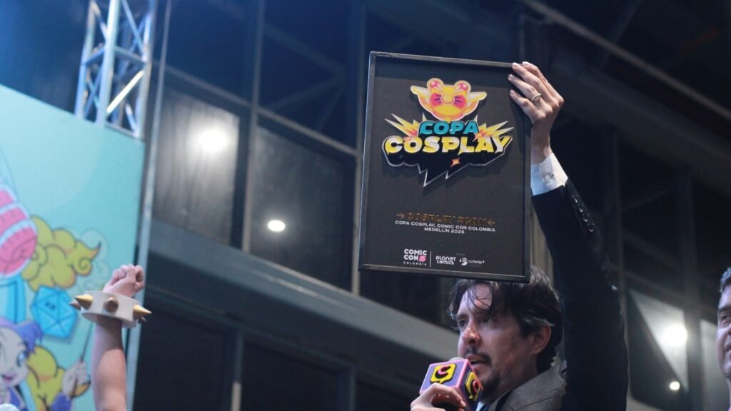 Placa Cosplay Icon de la Copa Cosplay de Comic Con Medellín, edición 2025