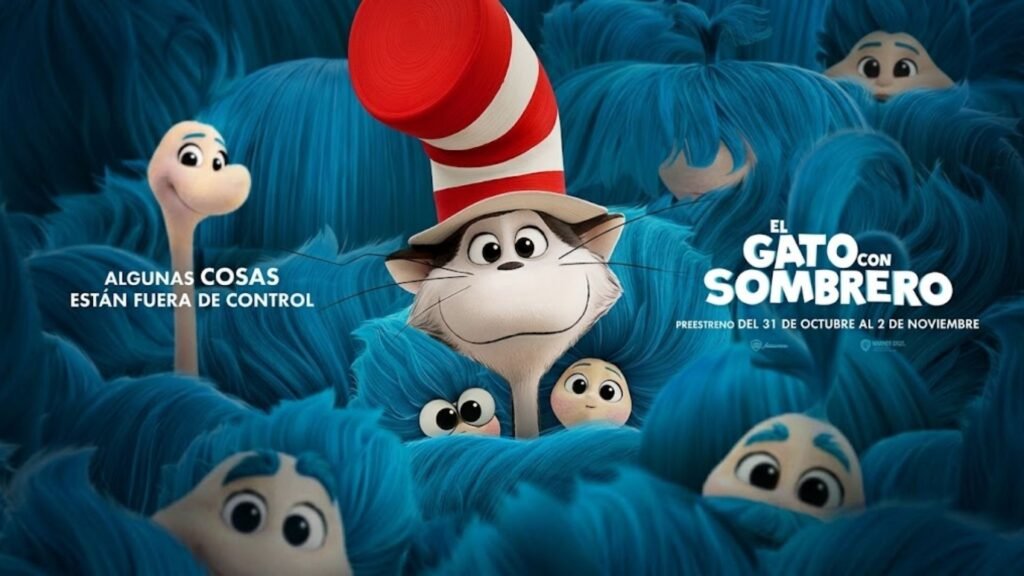 El Gato con Sombrero en Colombia: preestreno desde el 31 de octubre, estreno el 5 de noviembre, cines, formatos y versión doblada 1 Preestreno de El Gato con Sombrero en Colombia del 31 de octubre al 2 de noviembre