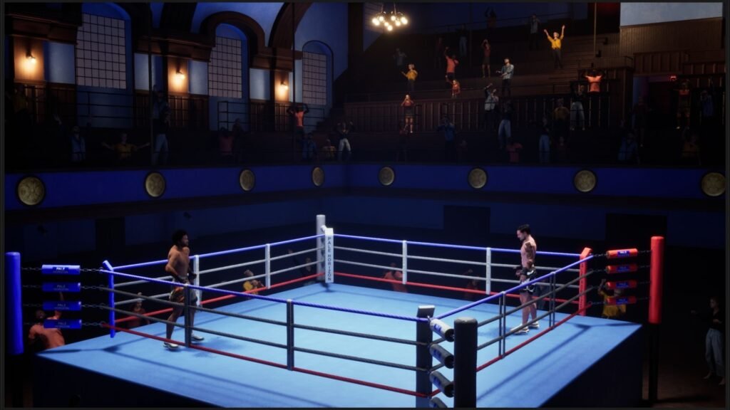 Escenarios de Blood & Canvas: Bareknuckle Boxing, del sótano clandestino al ring Pale Horizon