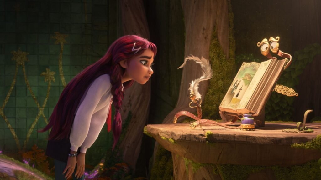 Ms. Quill y Elias Quire en Hechizo: Bienvenidos a Hexe, voces de Tracey Ullman y Stephen Fry