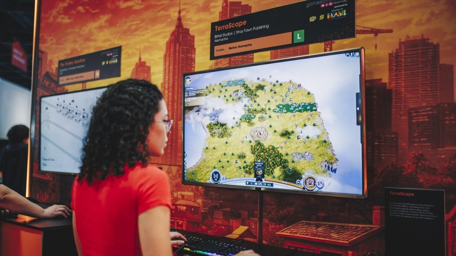 Inscripción al gamescom latam BIG Festival 2027: stand de TerraScape, finalista de 2026