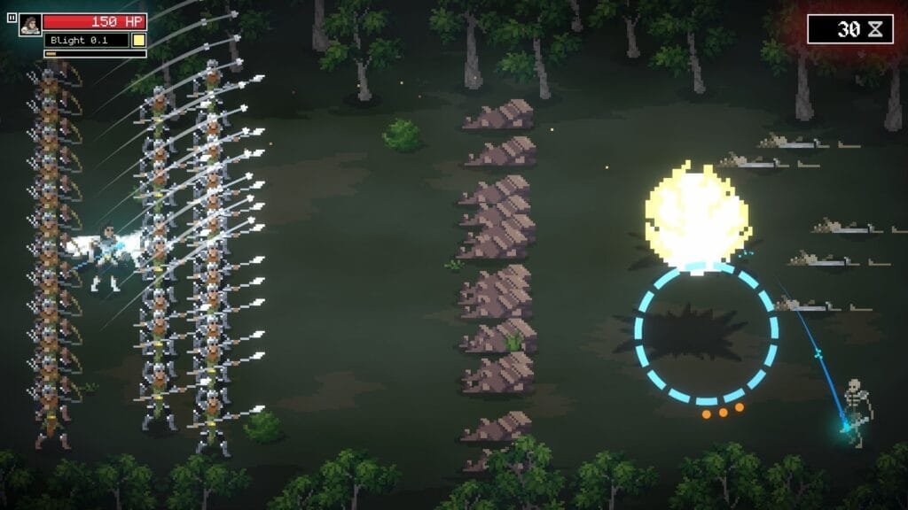 Legion Breaker llega a Steam el 13 de octubre: fecha, requisitos, demo gratis y si tendrá español 1 Gameplay de Legion Breaker: batalla contra un jefe con cientos de enemigos y tropas en pantalla