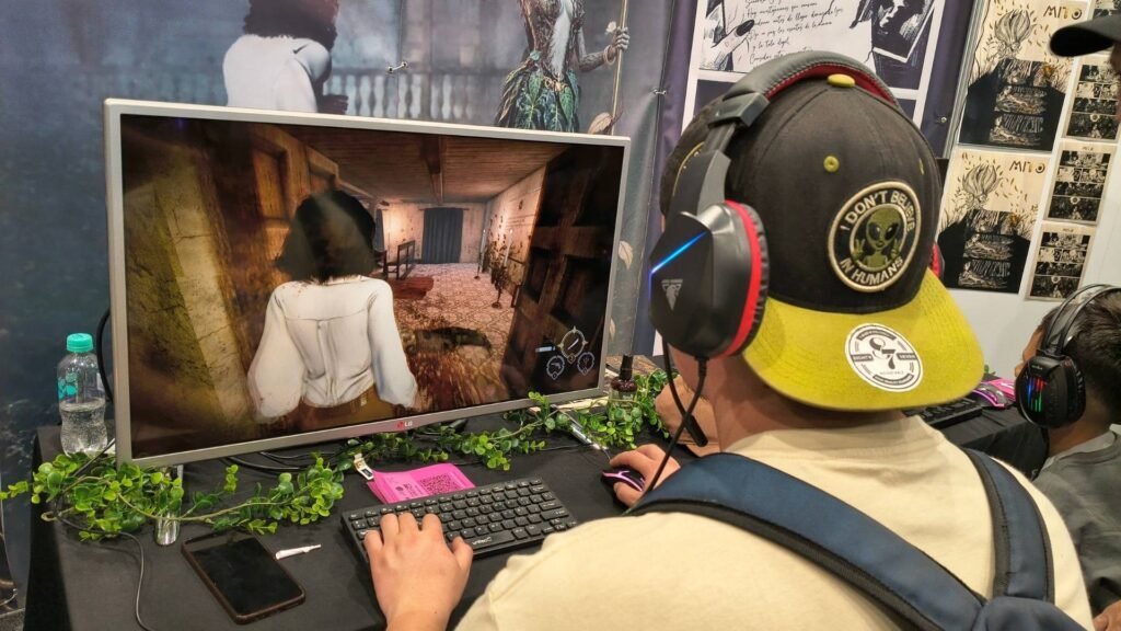 ¿Qué es MITO? El videojuego colombiano con la Madremonte, ambientado en el Bogotazo, que ya tiene página en Steam y se juega en SOFA 2026 4 Cartel de MITO en SOFA 2026 para agregar el videojuego colombiano a la lista de deseos de Steam