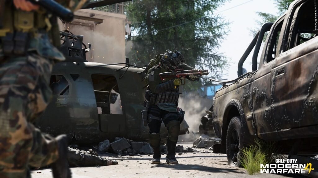 Multijugador de la Temporada 1 de Modern Warfare 4 con los mapas Backstab, Canyon y Shoot House.