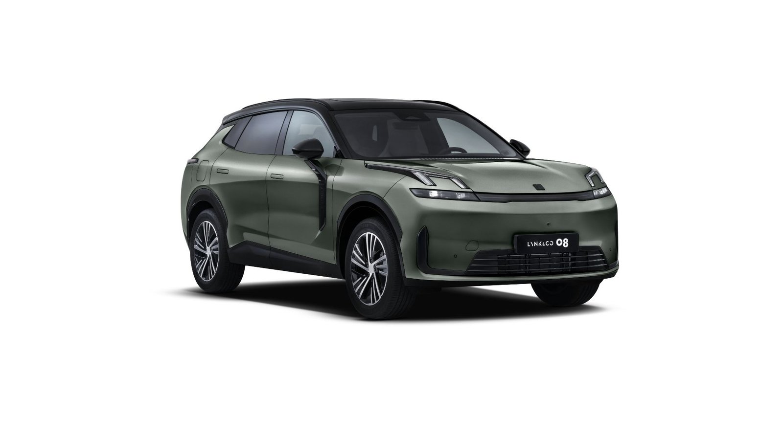 Lynk & Co 08 híbrido enchufable en verde mineral, SUV que llega a Colombia con Casa Toro